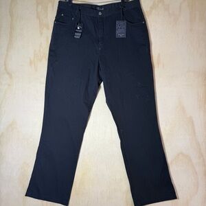 Luchiano Visconti Uomo Jeans Men’s 38x32 Black Stretch Denim